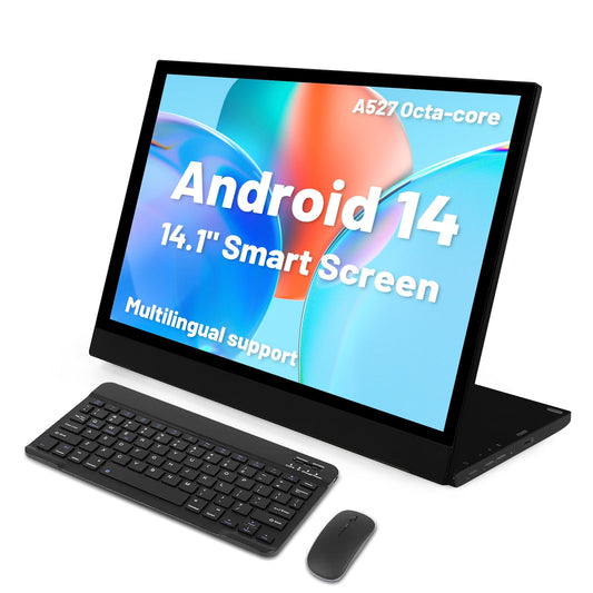 14.1 Intelligent Screen Tablet£¬1920*1080P,1MP Front Camera - 4GB Memory - Android 14£¬Black